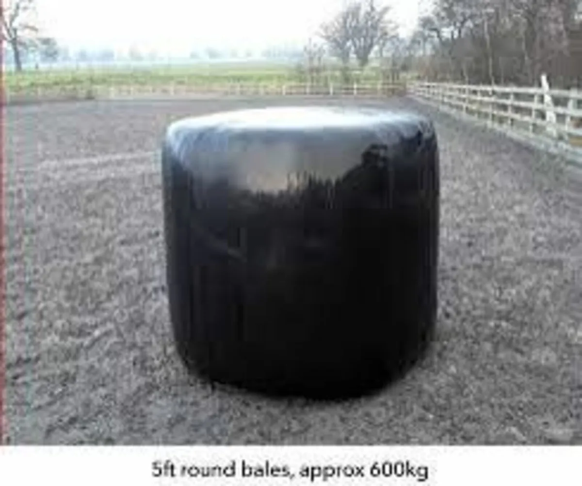 Hay and haylage round bales