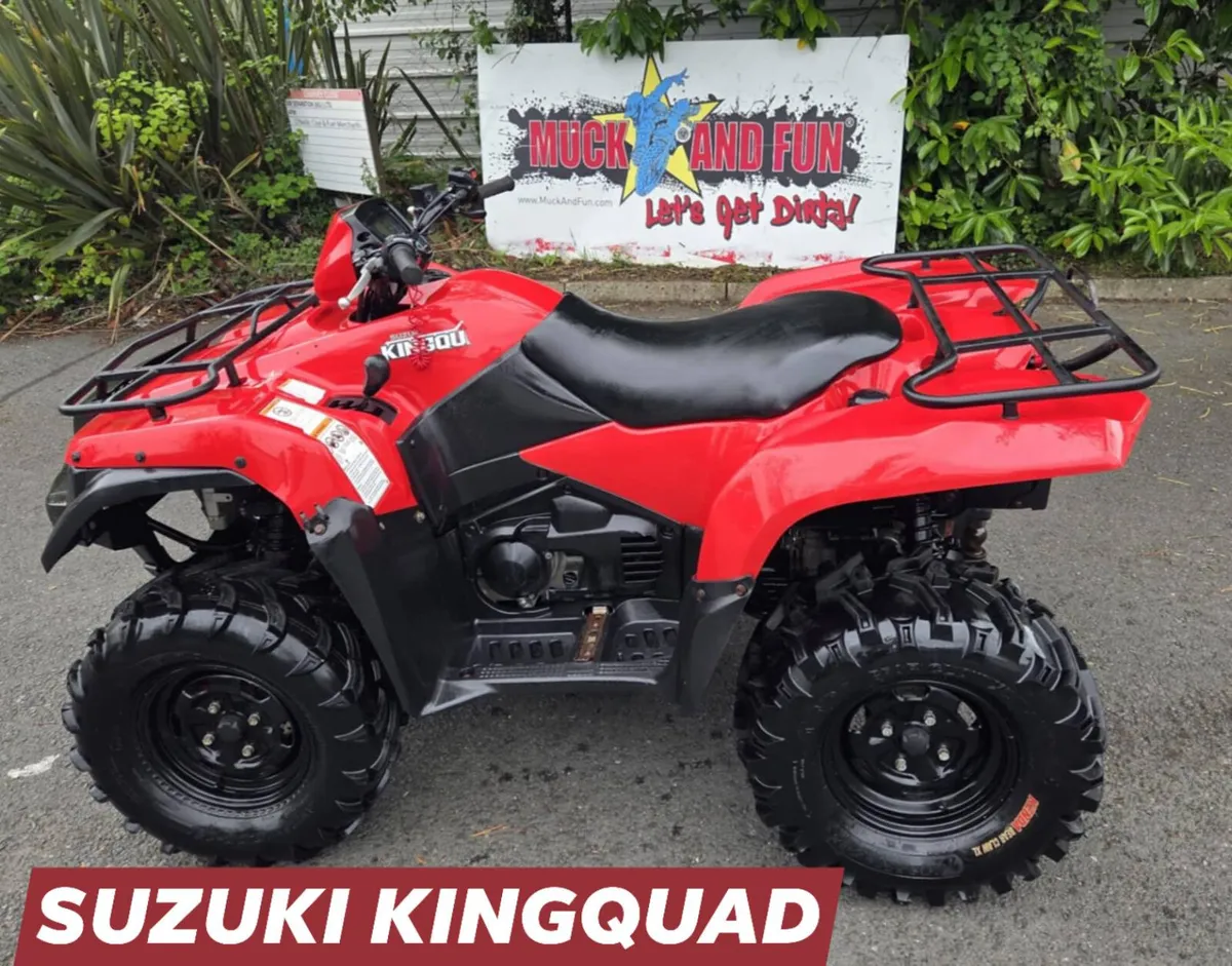 MINT Suzuki King Quad 500 DELIVERY PARTX EASIPAY - Image 1