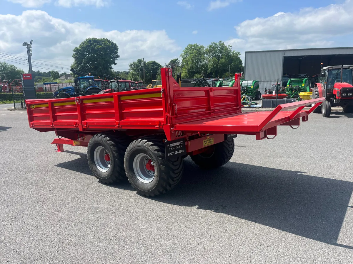 Donnelly 14X7'6 Dropside Tipping Trailer - Image 3