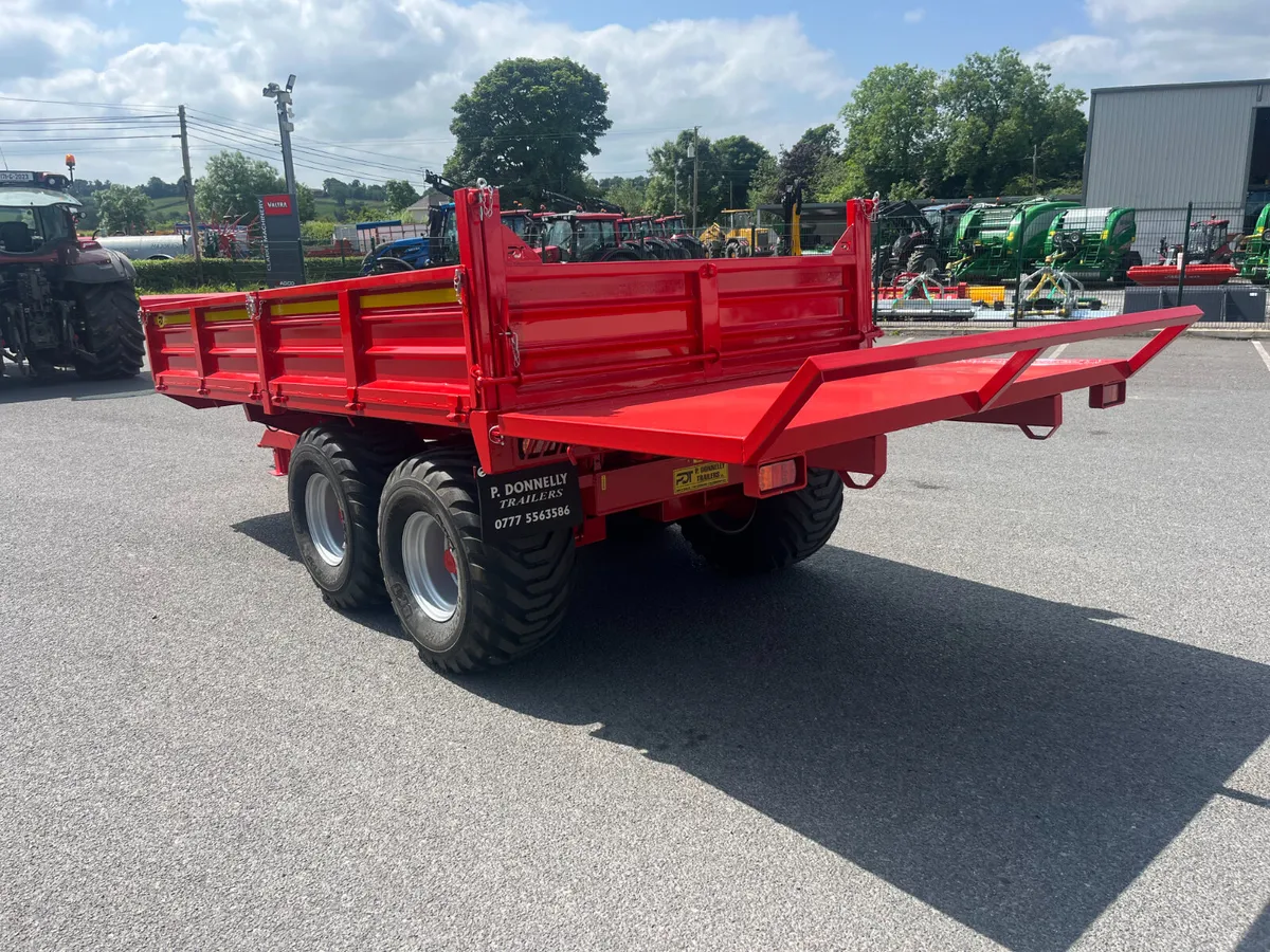 Donnelly 14X7'6 Dropside Tipping Trailer - Image 4