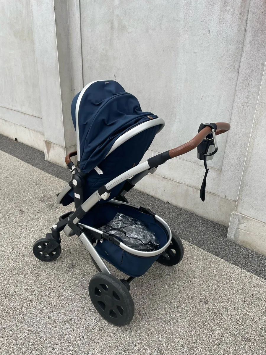Joolz Geo Buggy Pushchair Stroller in Blue + Carry - Image 3
