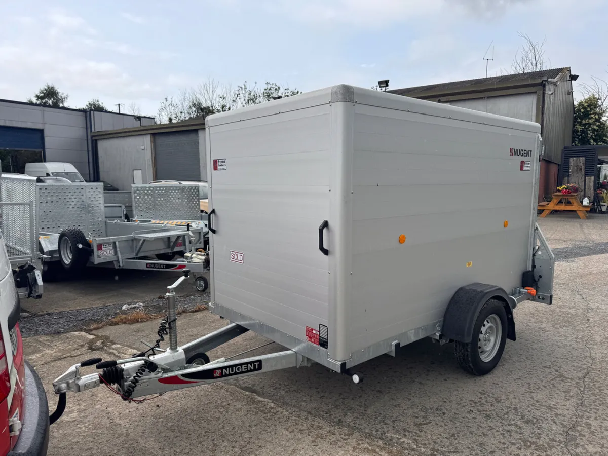Nugent 8x5 Box Trailer - Image 1