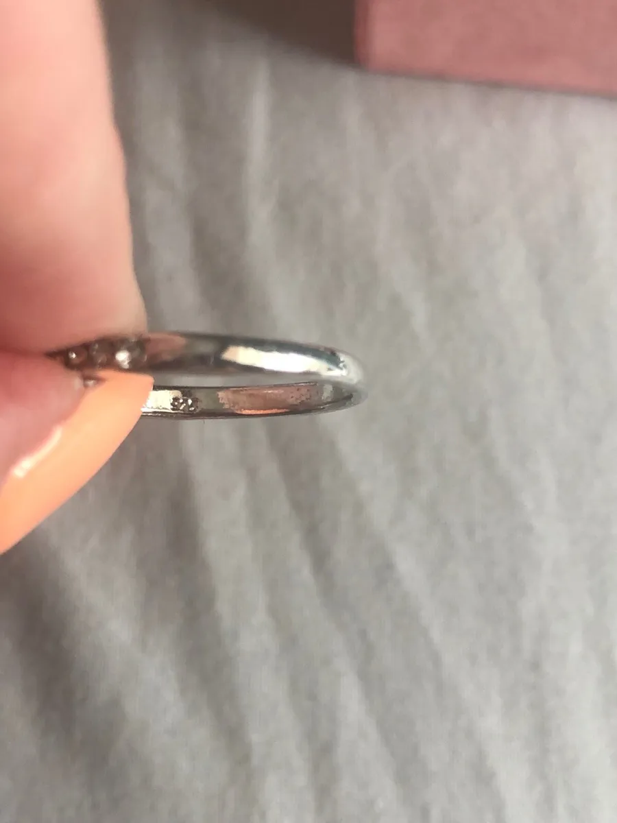 Silver eternity ring - Image 2