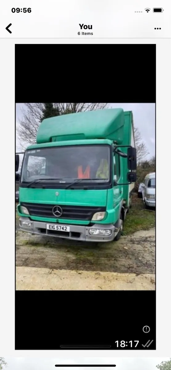 Mercedes curtainsider - Image 1