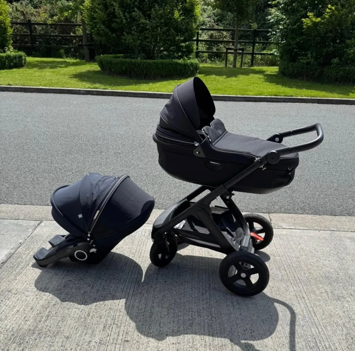 Pram - Stokke trailz full set - Image 1