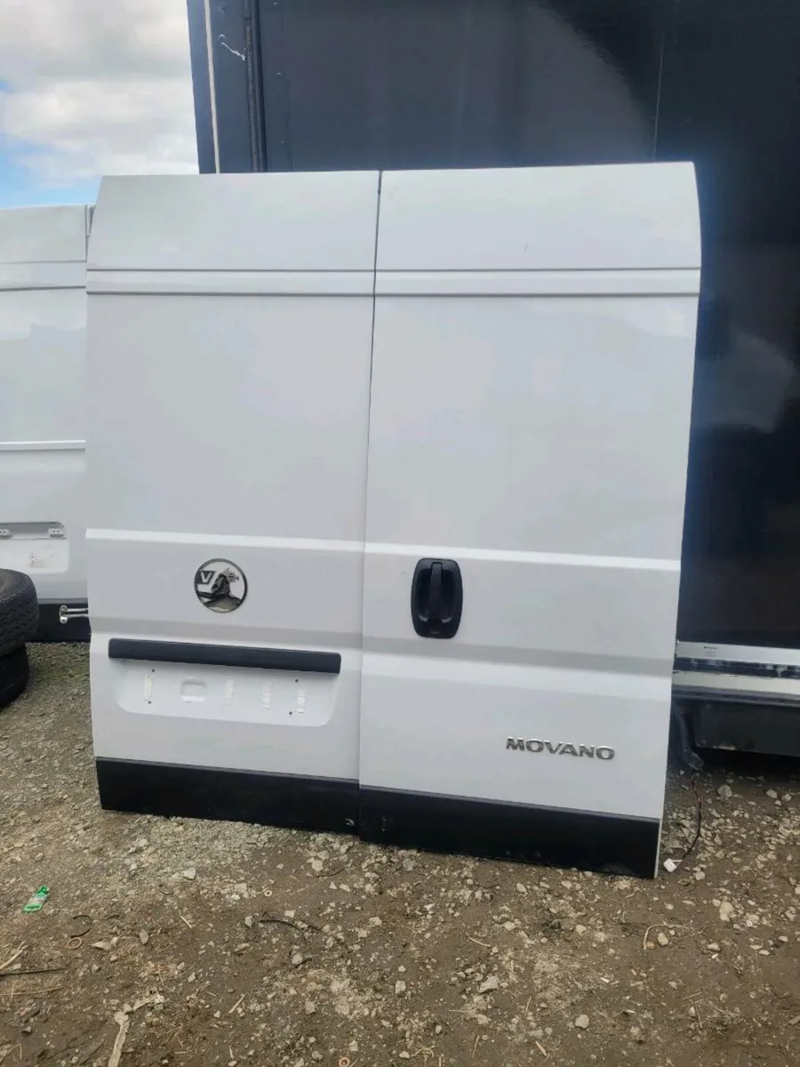 Vauxhall movano doors - Image 1
