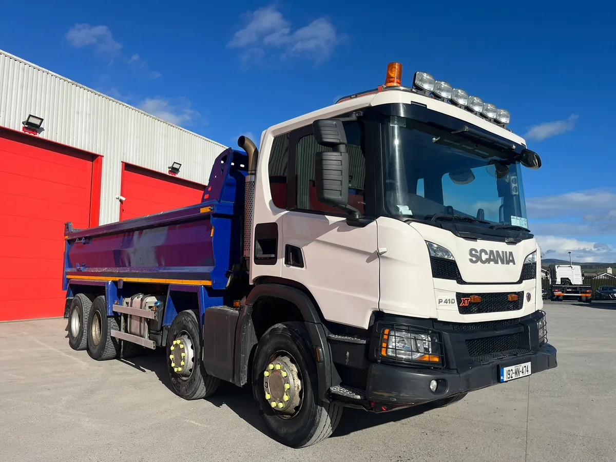 2019 Scania P410 XT 8x4 Tipper - Image 3