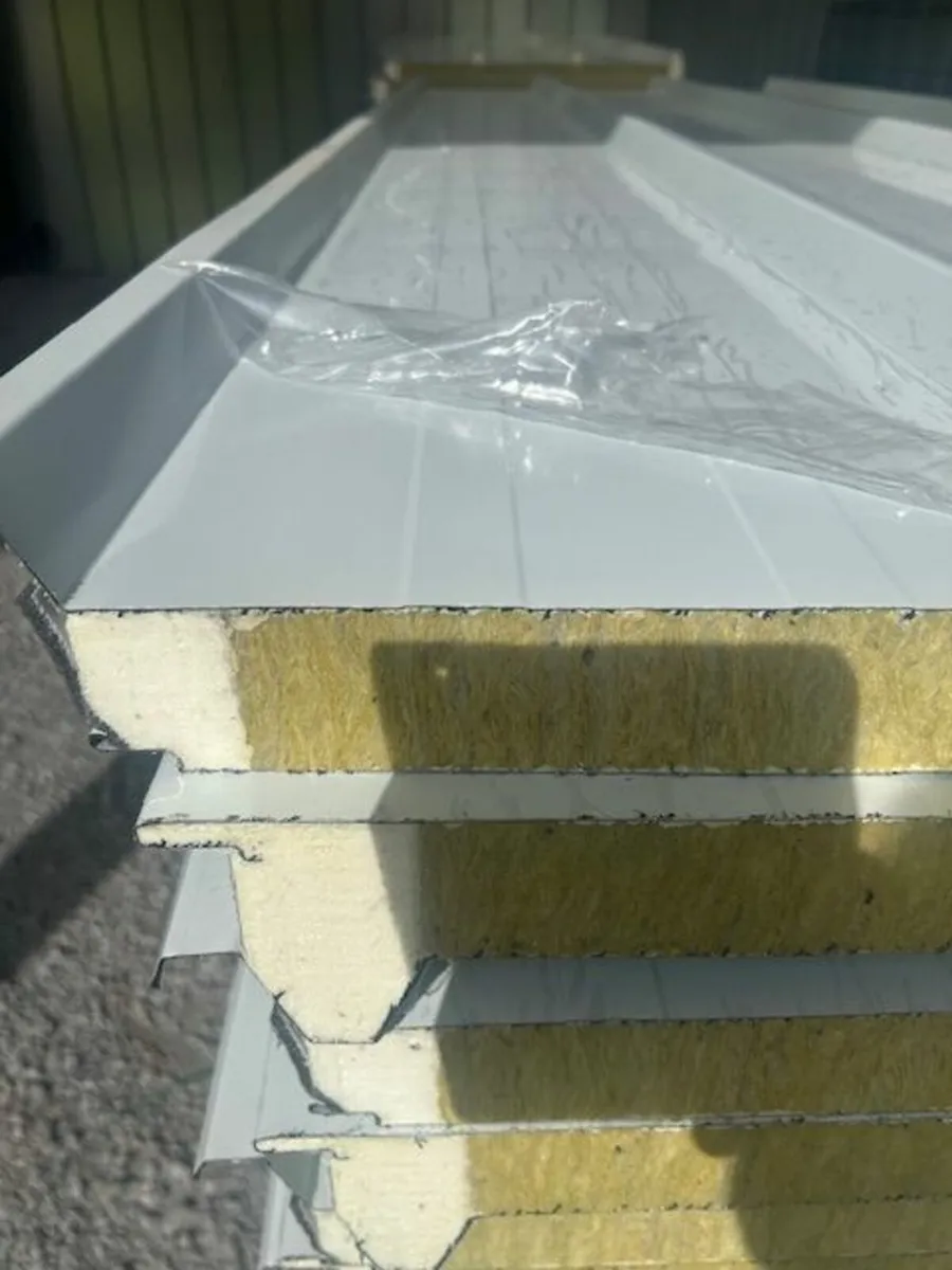 50mm Rockwool Sandwich Panel Roofing Sheets - Image 2