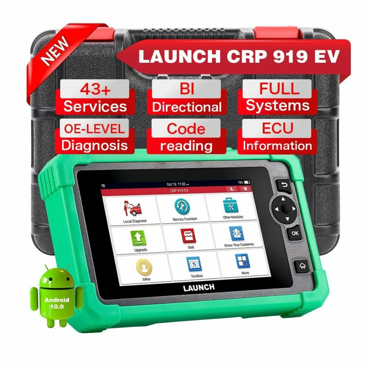 Launch CRP919 EV Diagnostic Tool - Image 1