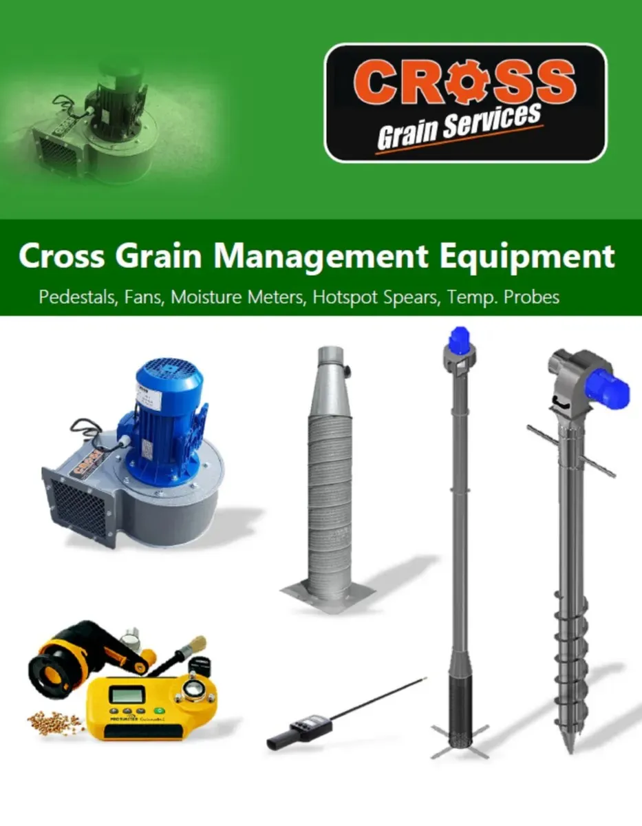 Grain Aeration Fans & Pedestals - Image 2