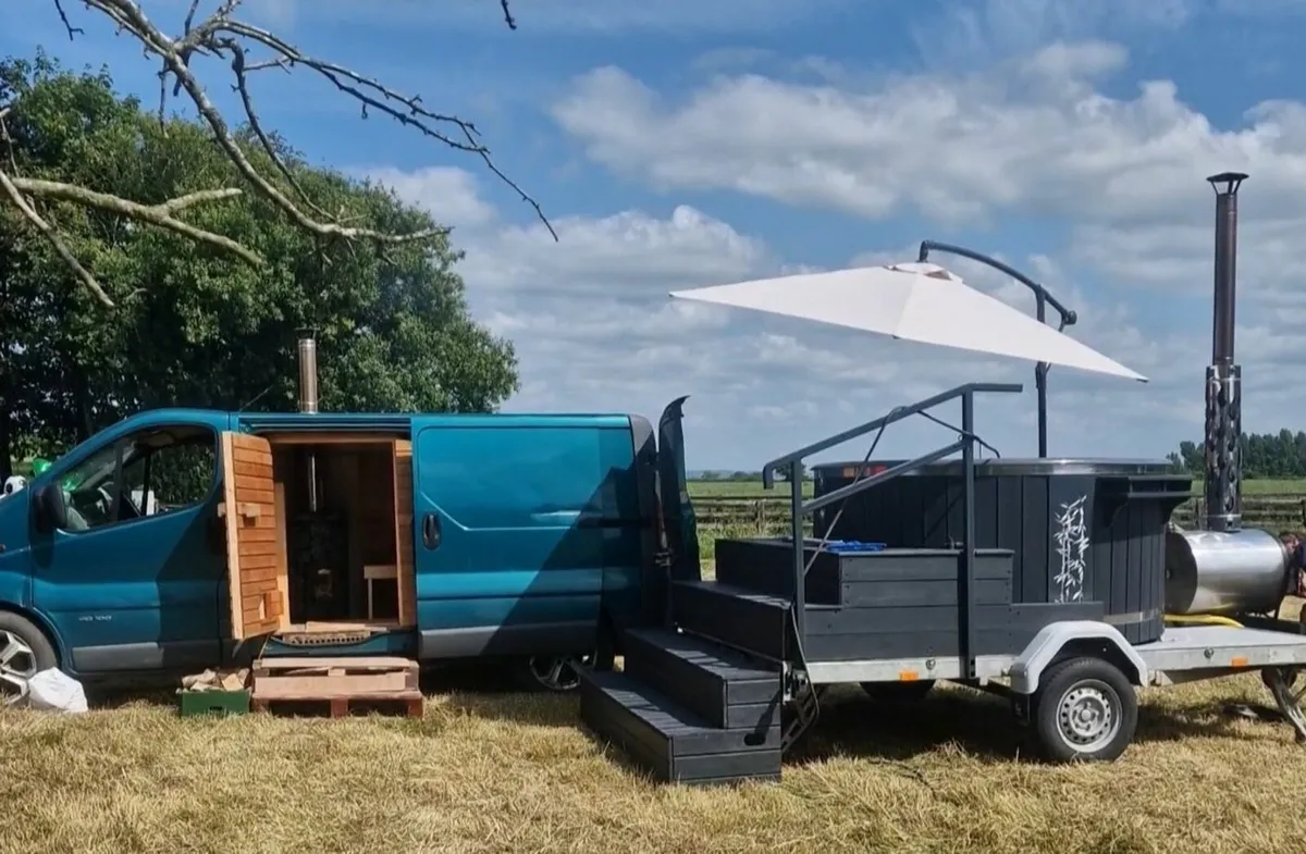 Mobile hot tub and sauna for rent - Image 4