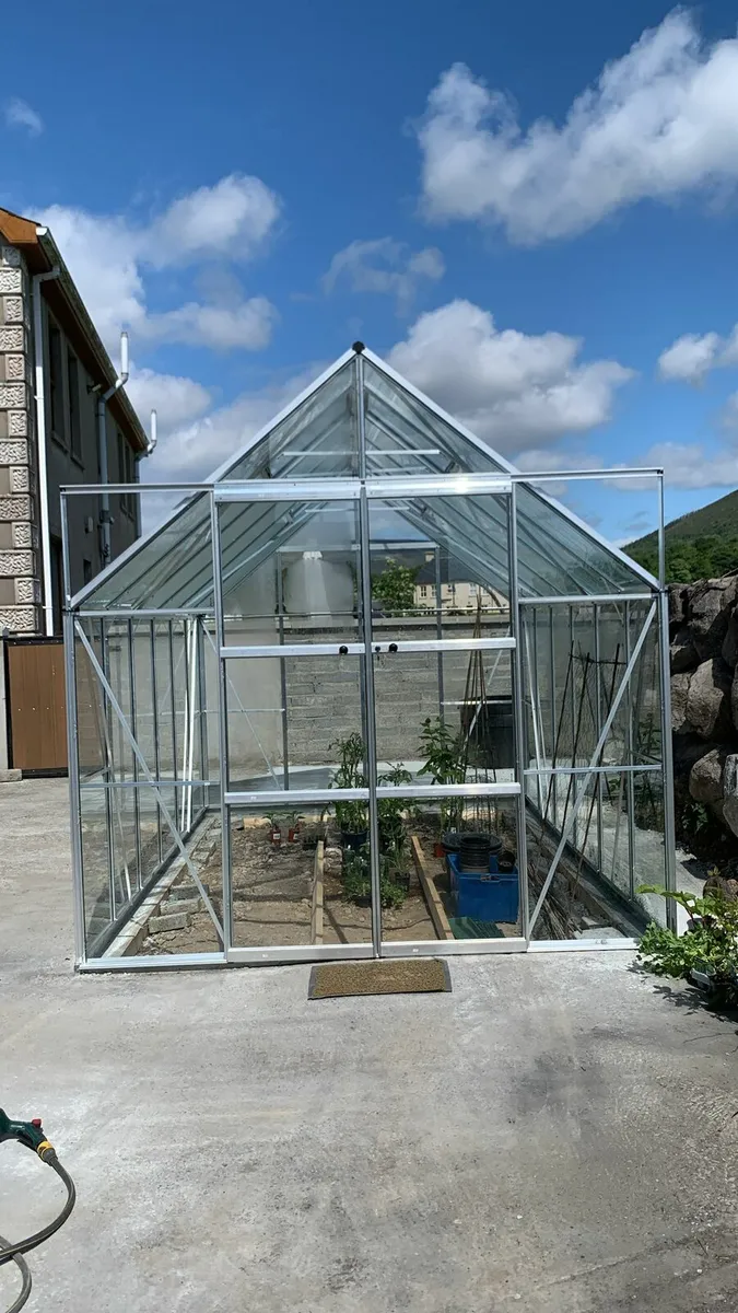 New aluminium greenhouses glasshouse garden growin - Image 1