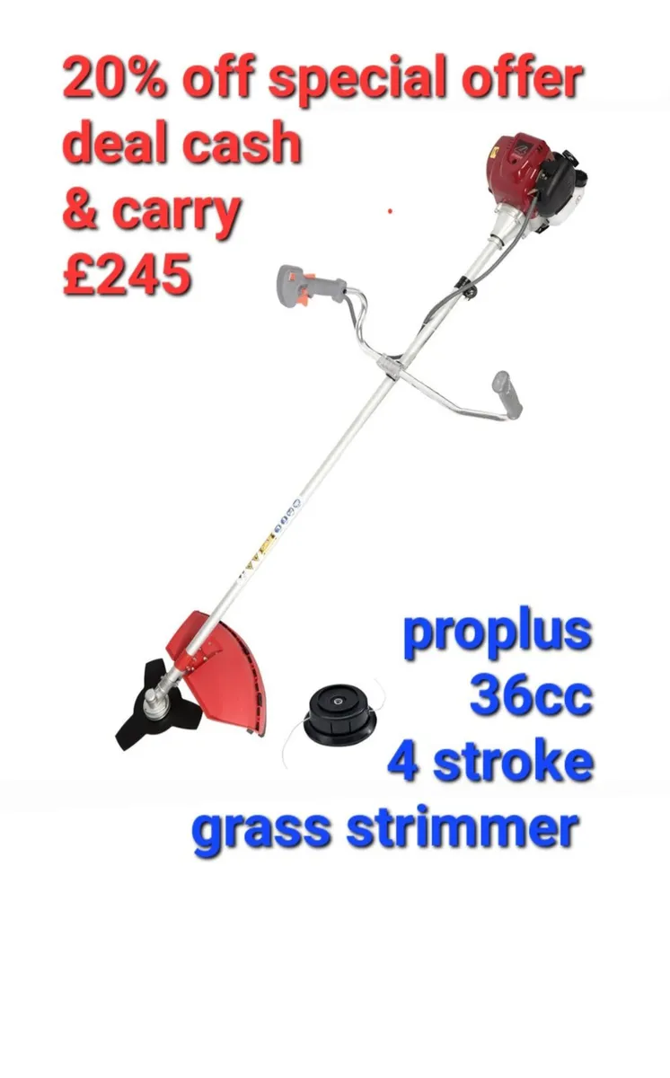 New proplus 4 stroke grass strimmers - Image 1