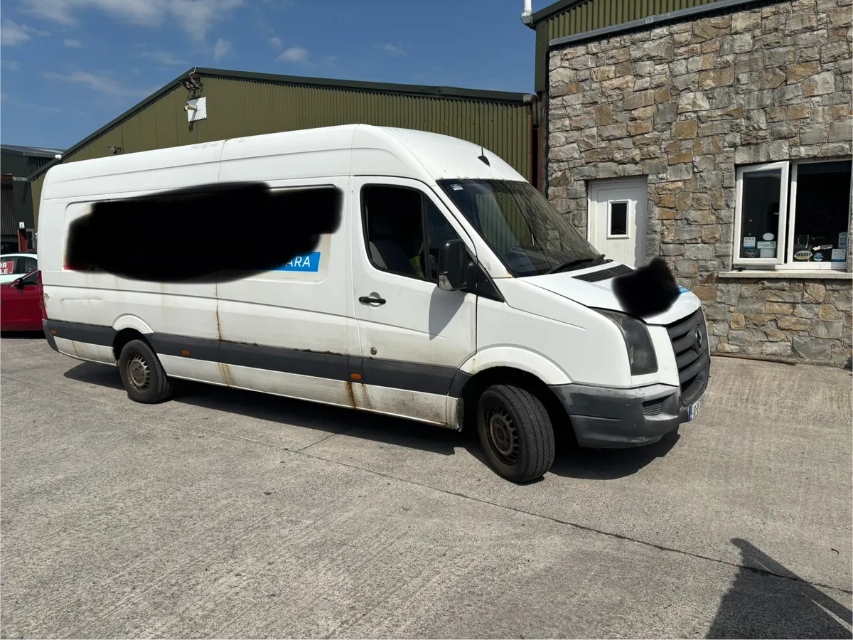 2010 Volkswagen crafter 2.5 for dismantling
