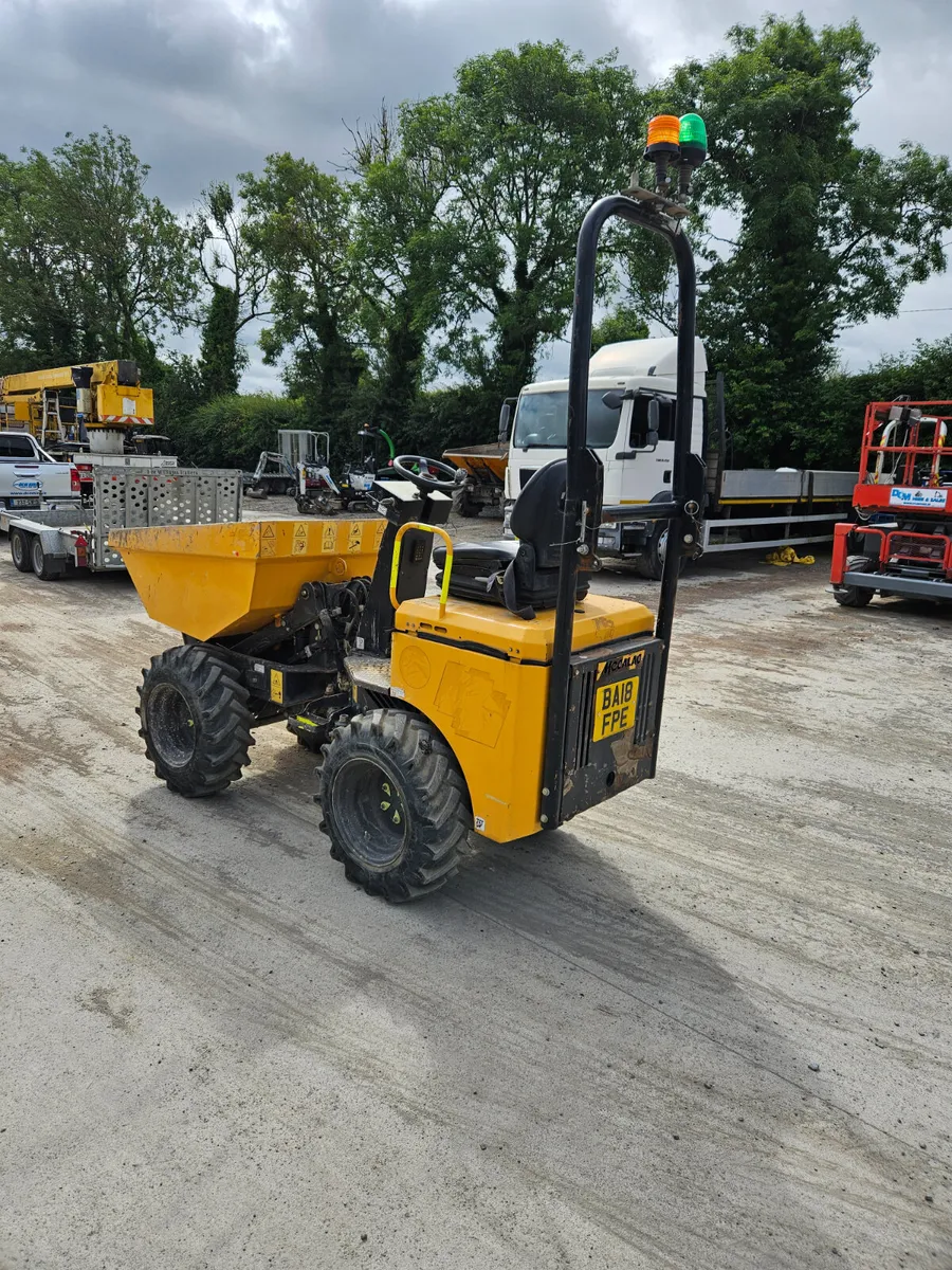 2018 terex 1 ton dumper 1200hr - Image 3