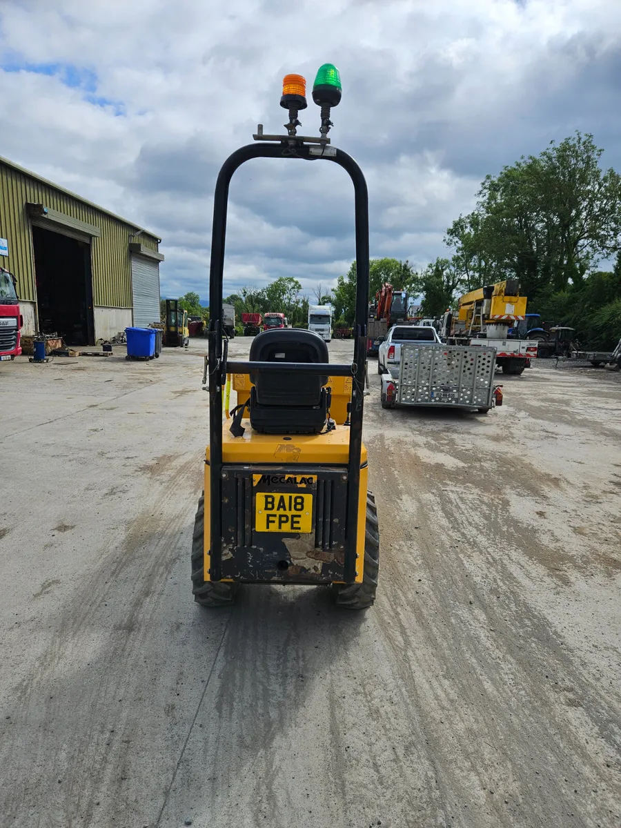 2018 terex 1 ton dumper 1200hr - Image 4