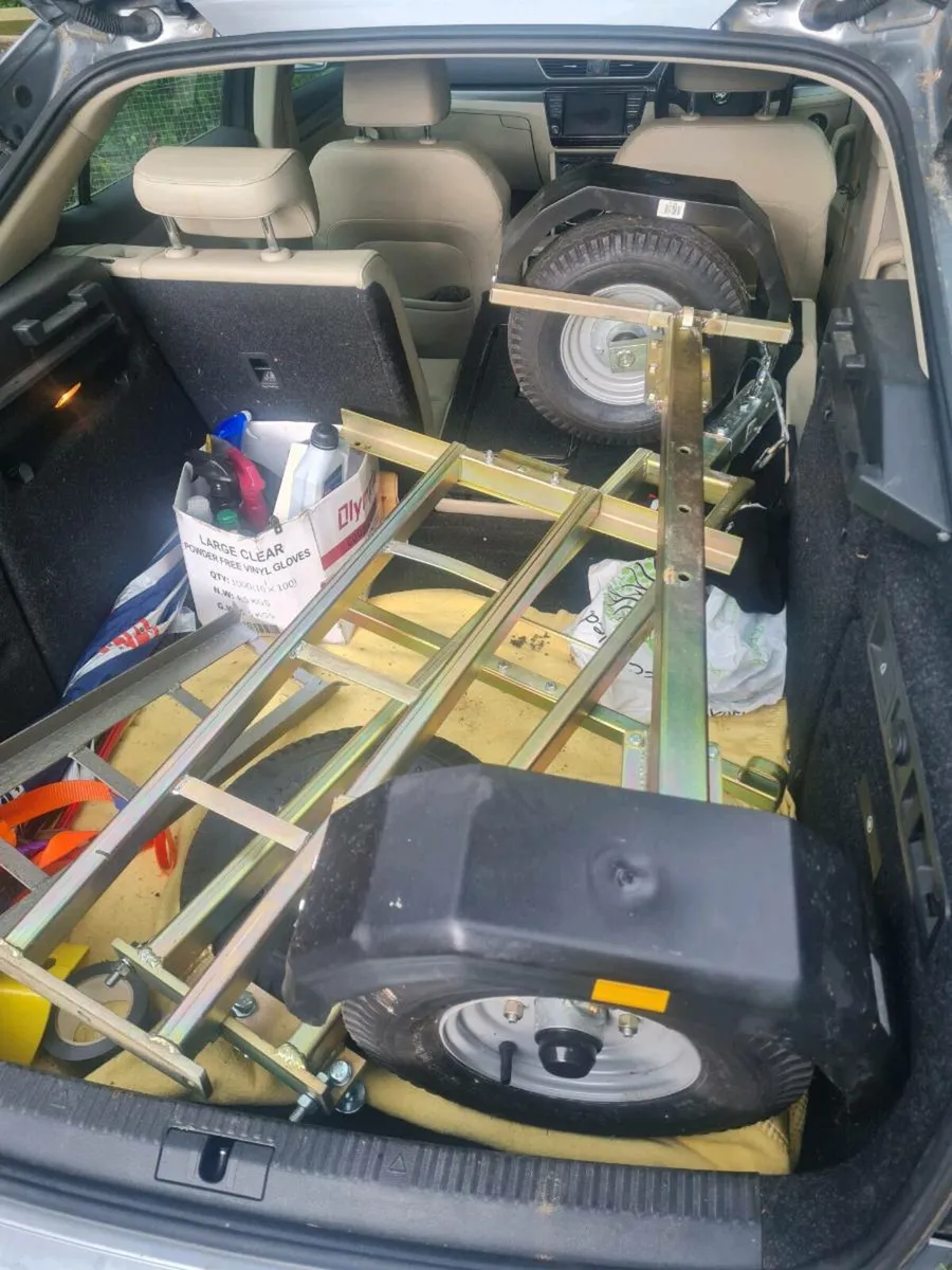 Motorcycle trailer - folding - Image 2