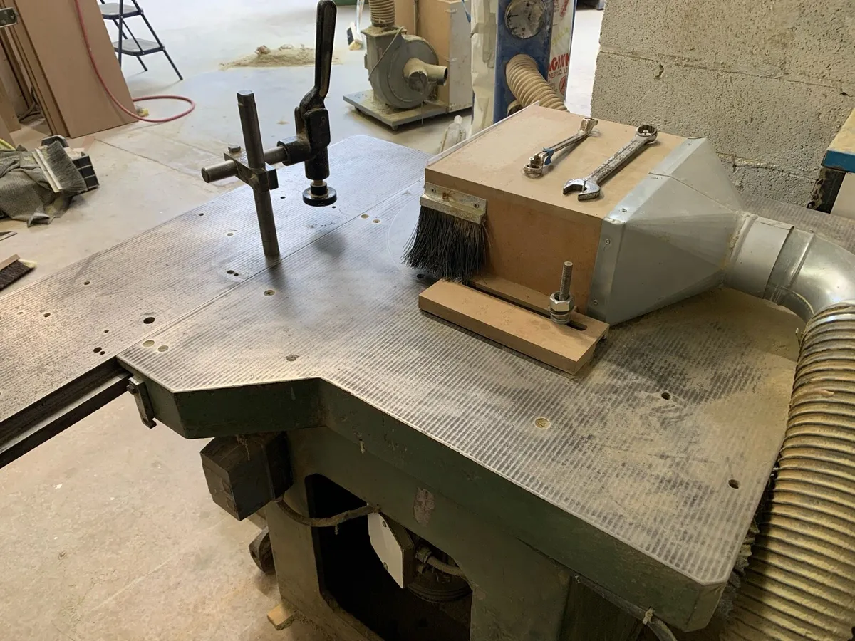 Spindle moulder with sliding carriage - Image 4