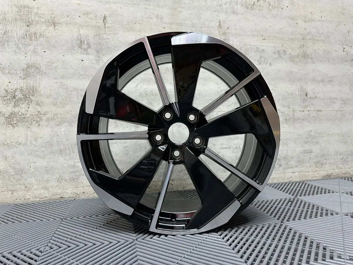 18 19″ Skoda Comet Alloys Octavia Superb 5x112 - Image 3