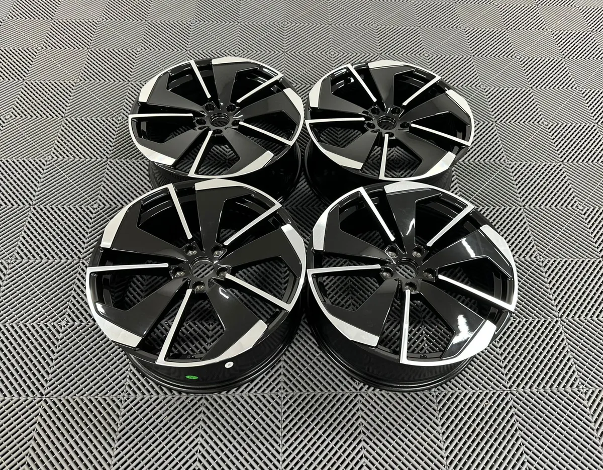 18 19″ Skoda Comet Alloys Octavia Superb 5x112 - Image 4