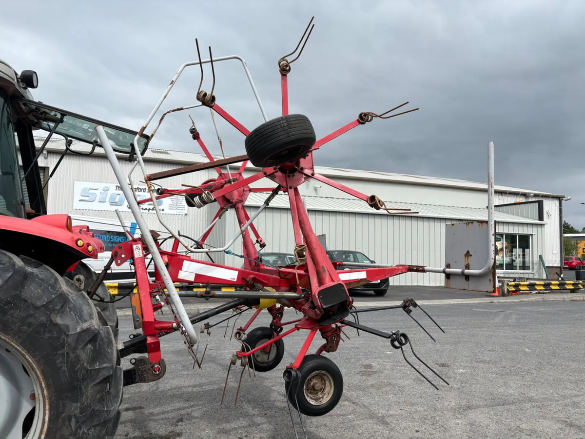 JF - Stoll 4 Rotor Tedder - Image 3