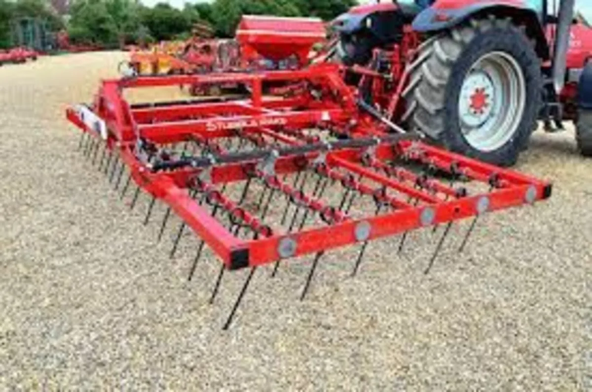 Straw stubble harrow NO VAT