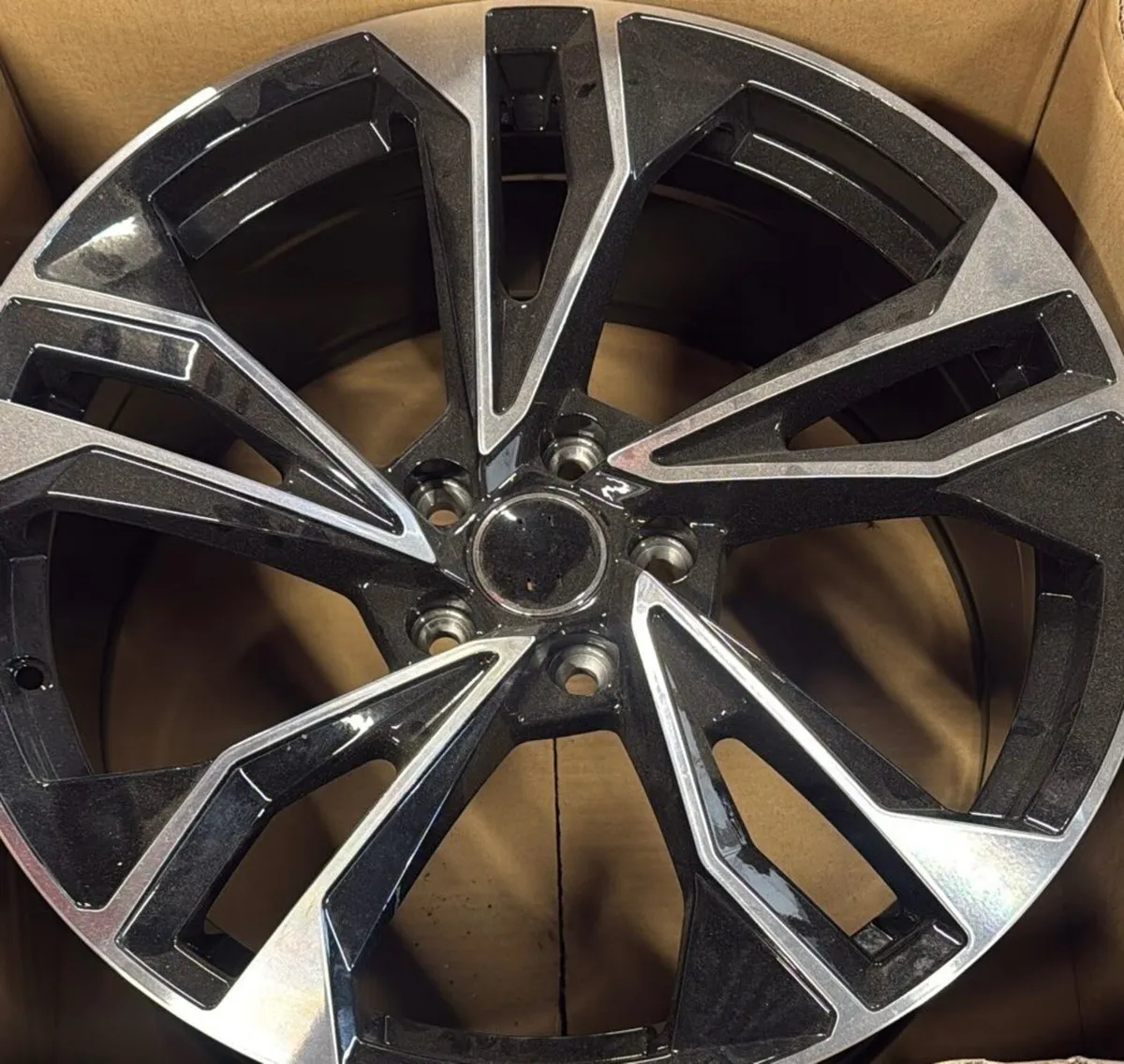 19” rs black / pol 5x112