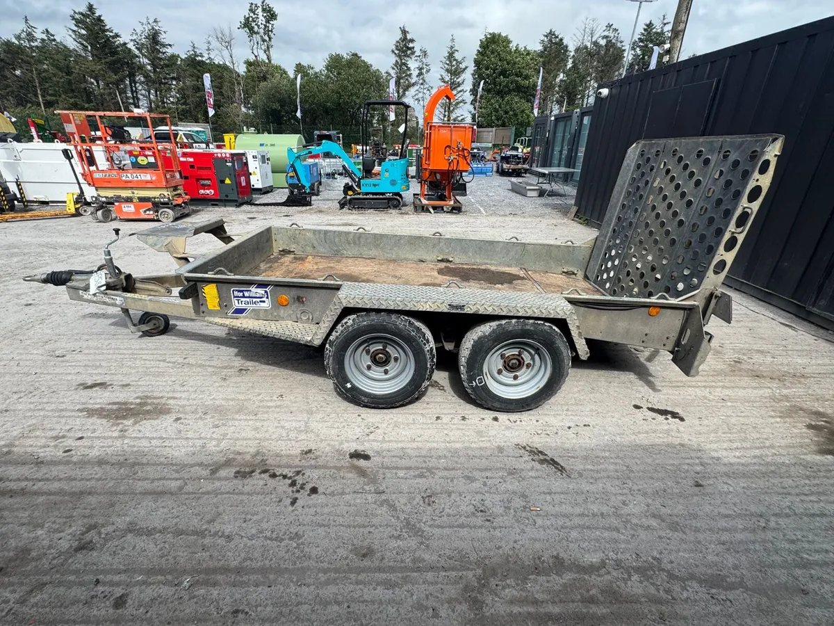 Ifor Williams 2.7ton 8ft x 4ft Plant Trailer - Image 4