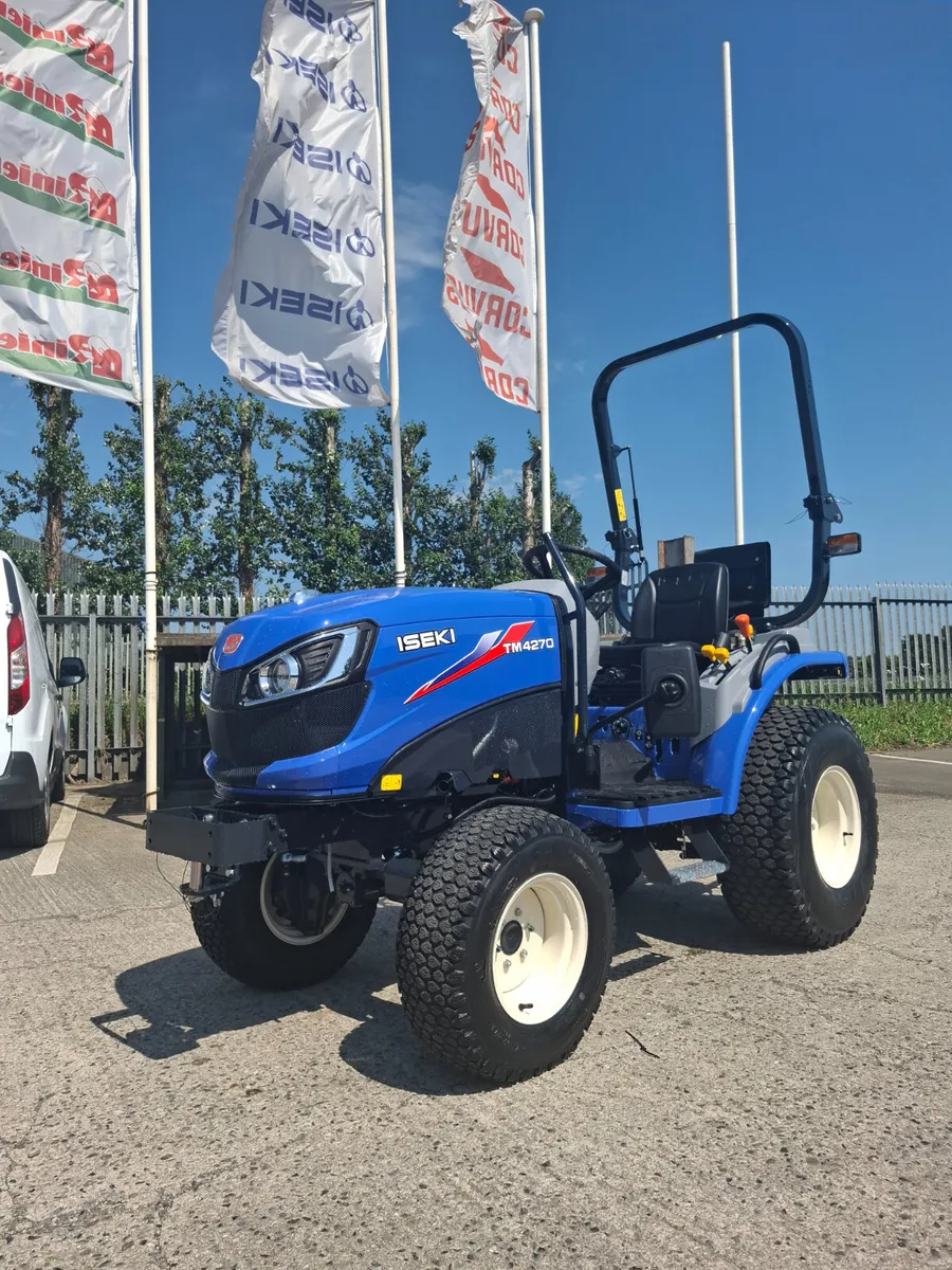 Iseki TM4270 Hydrostatic ROPS Compact Tractor - Image 2