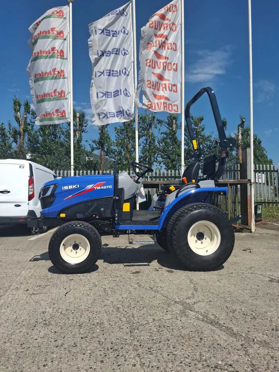 Iseki TM4270 Hydrostatic ROPS Compact Tractor - Image 1