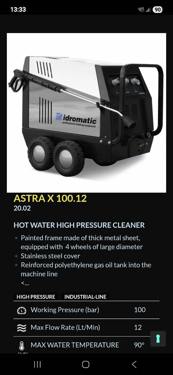 Power Washers Hot and cold industrial grade - Image 2