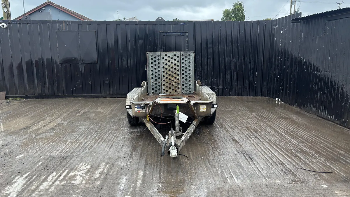 Ifor Williams 2.7ton 8ft x 4ft Plant Trailer - Image 2