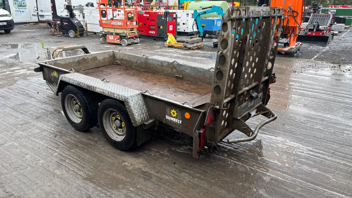 Ifor Williams 2.7ton 8ft x 4ft Plant Trailer - Image 4