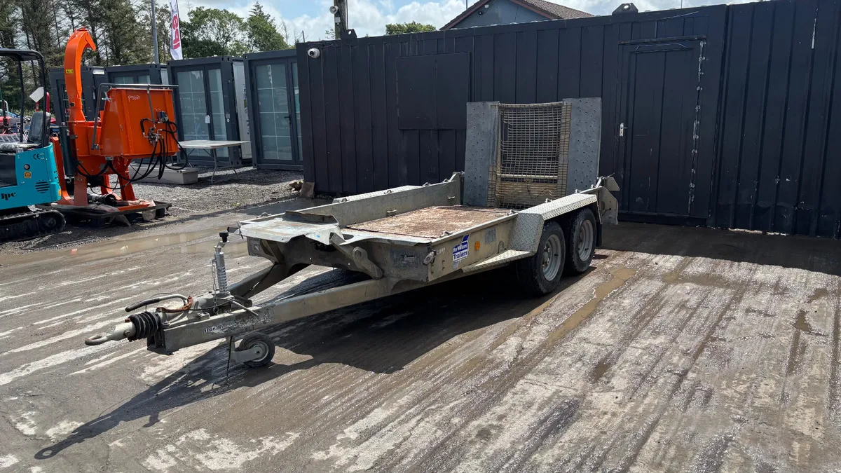 IFor Williams 3.5ton 10ft x 5.5ft Plant Trailer - Image 3