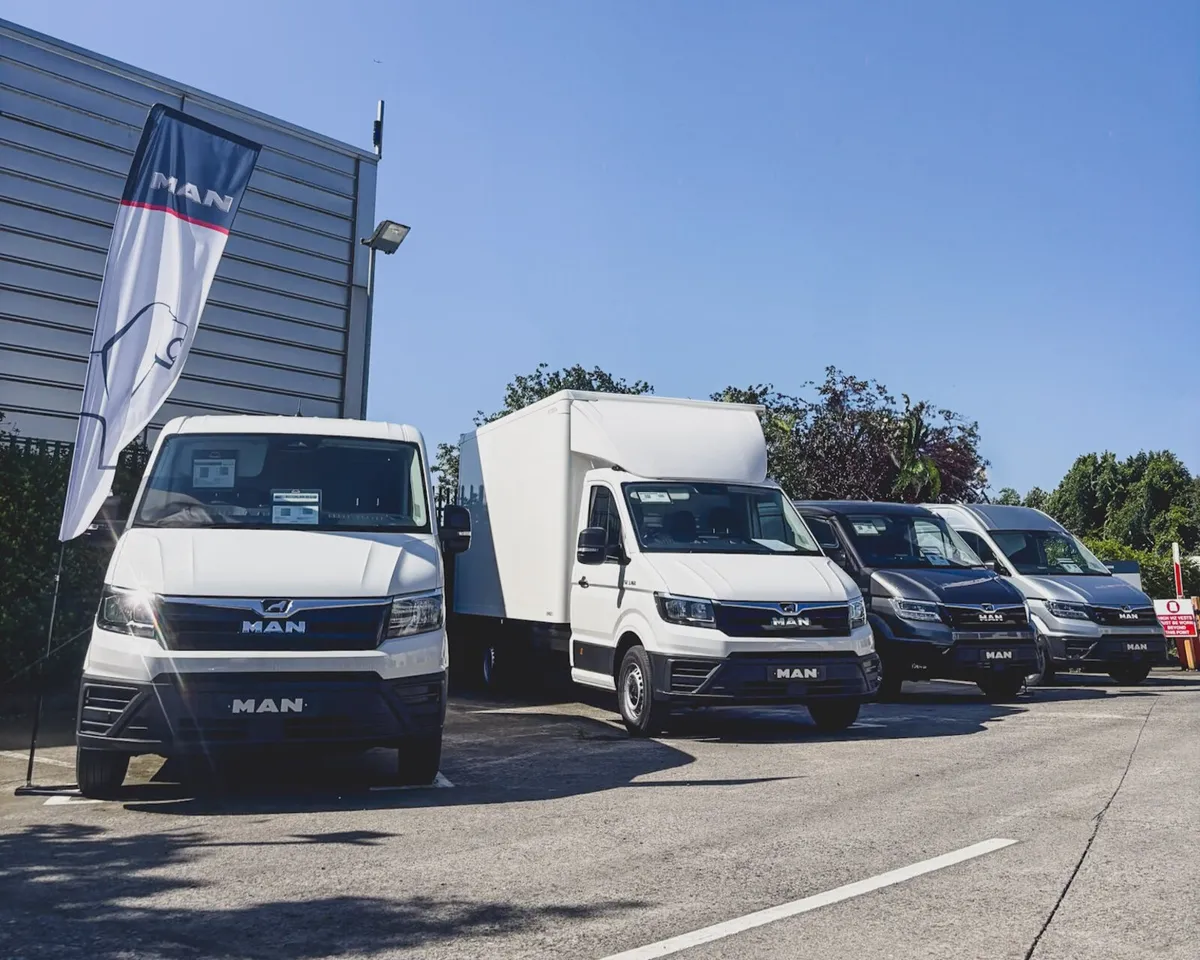 New MAN Vans in Stock – Visit & Drive Away Today - Image 1