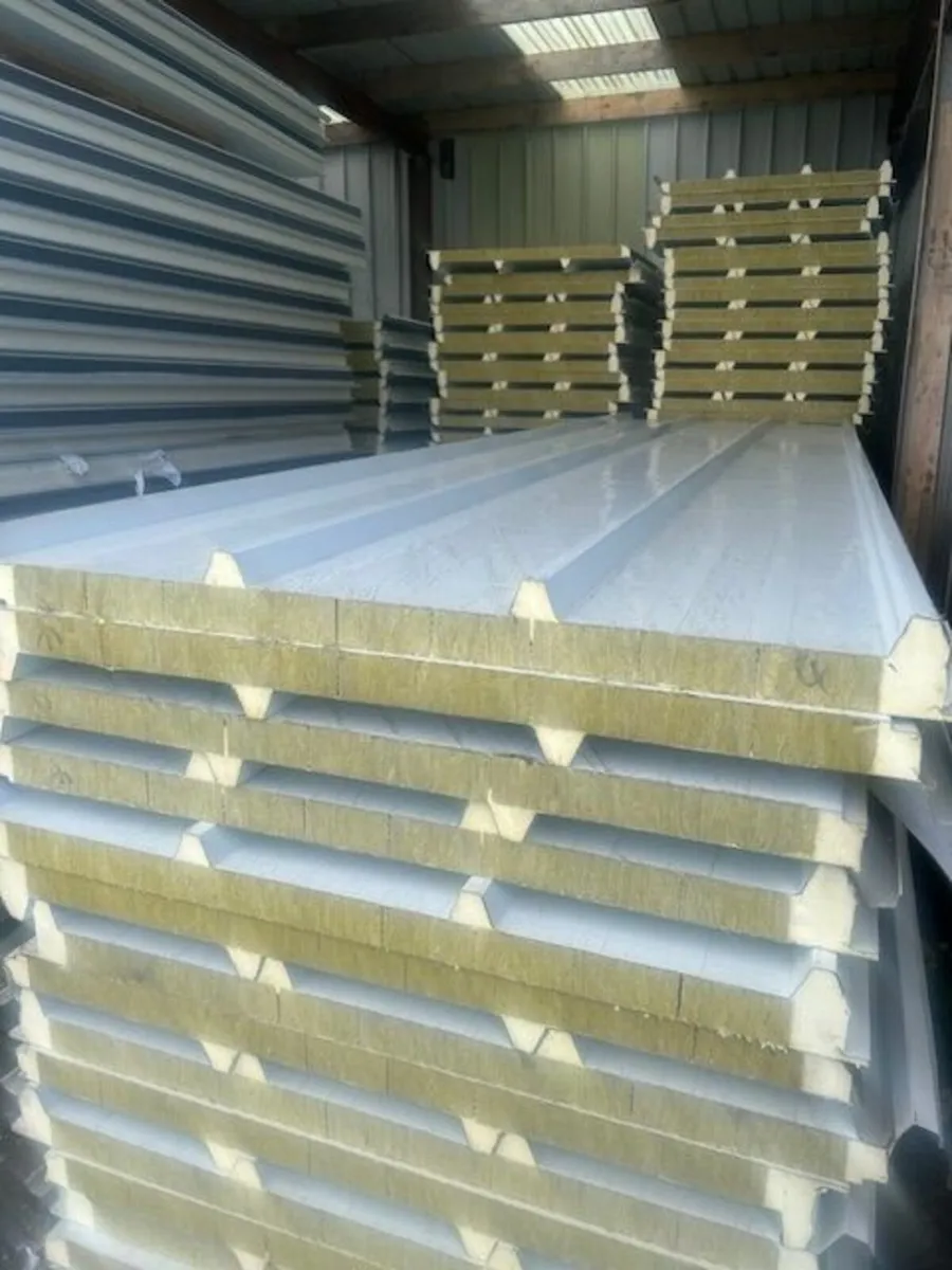 50mm Rockwool Sandwich Panel Roofing Sheets - Image 1