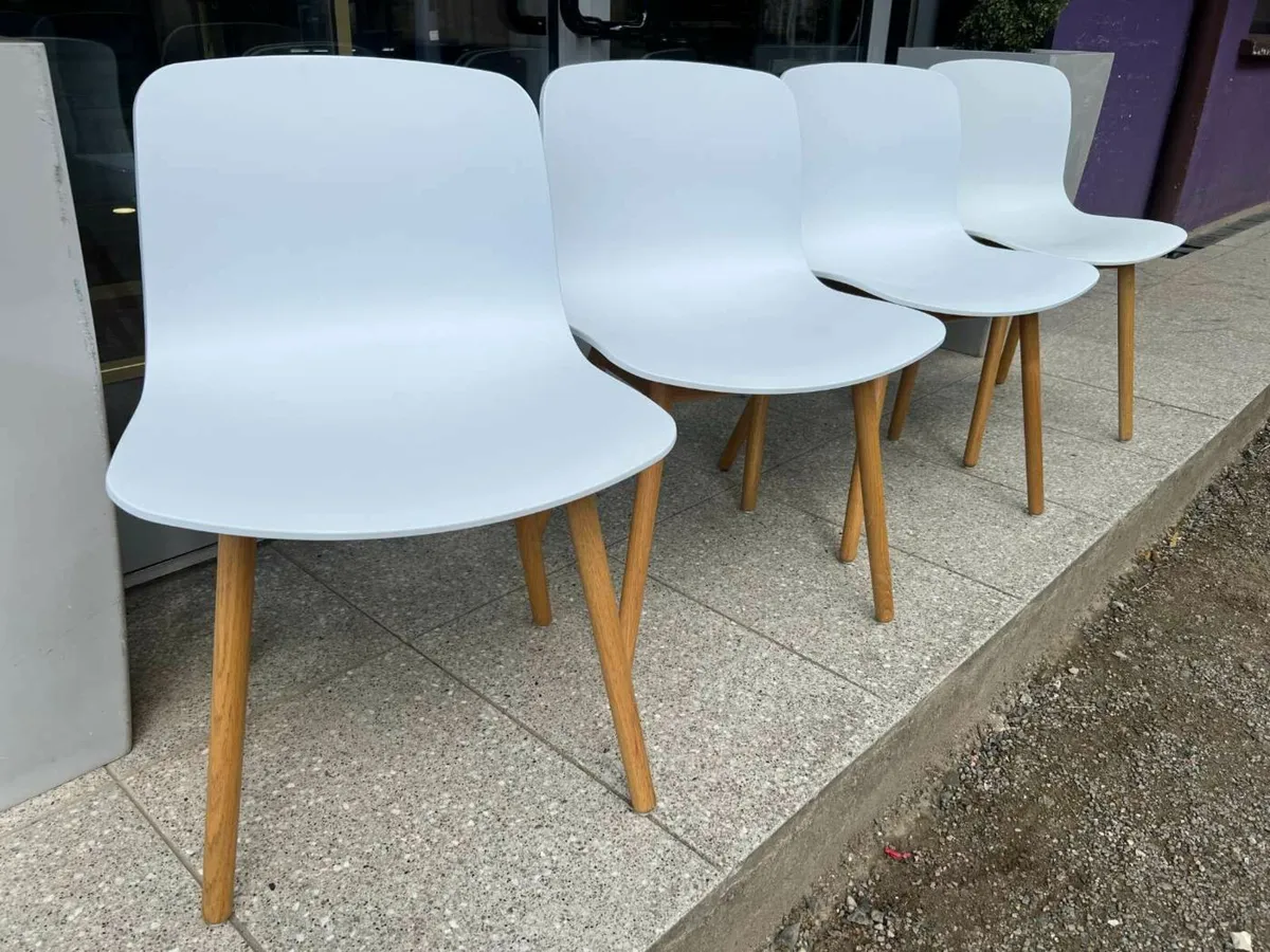 Hay modern white chair *large quantity - Image 2