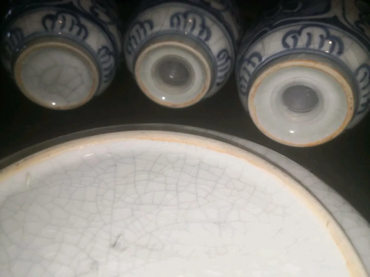 Antique Asian table service - Image 3