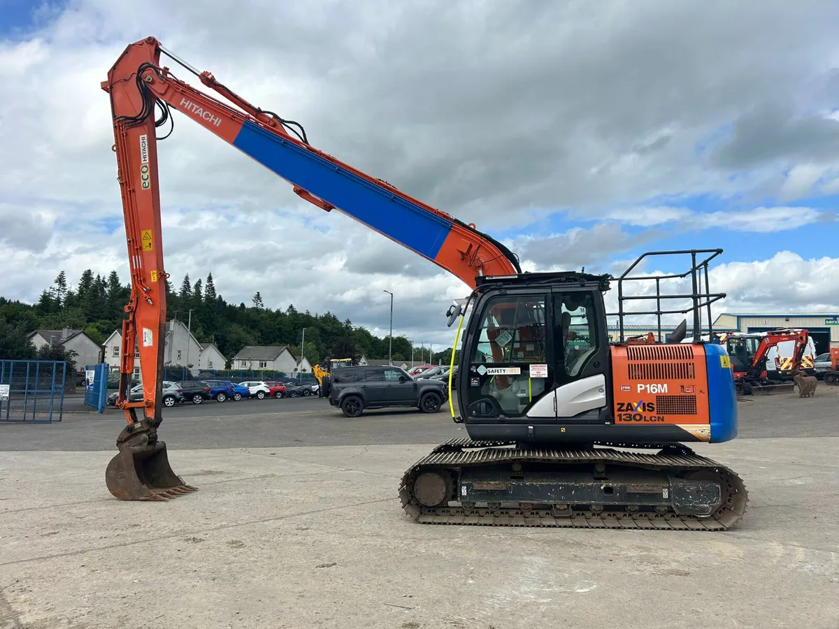2015 Hitachi ZX130 Long Reach - MULLANS - Image 3