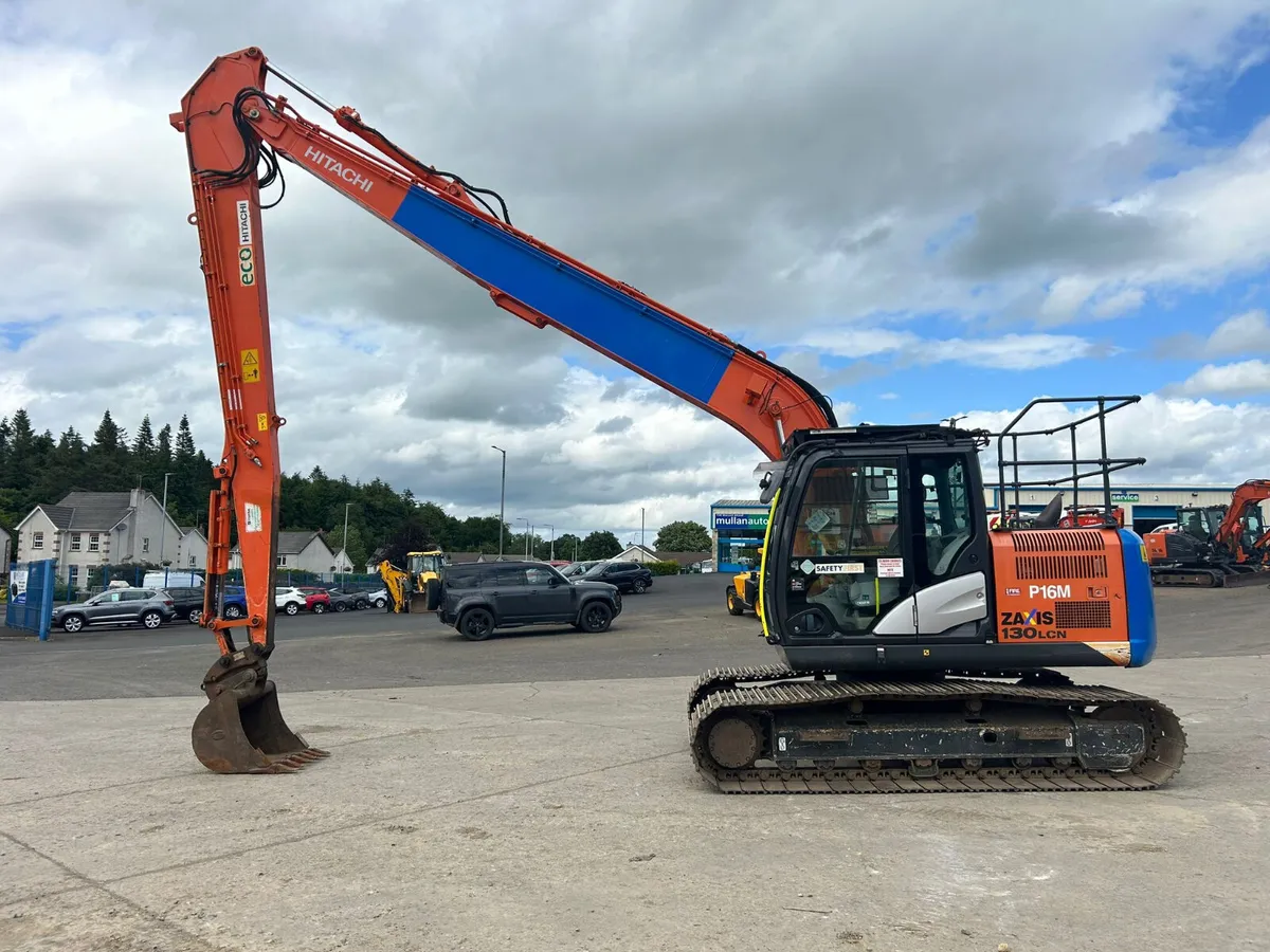 2015 Hitachi ZX130 Long Reach - MULLANS - Image 2