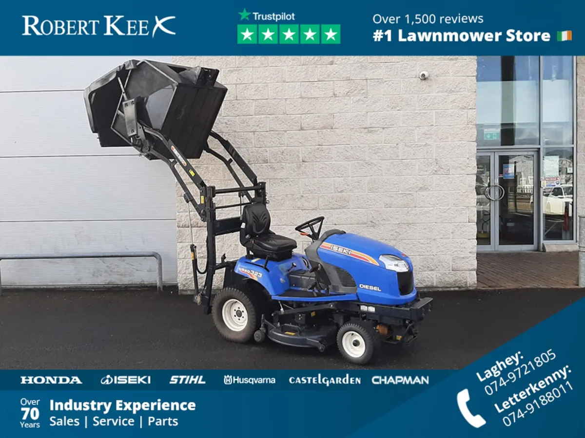 ISEKI SXG323 48" Hi-Tip Professional Diesel Mower - Image 1