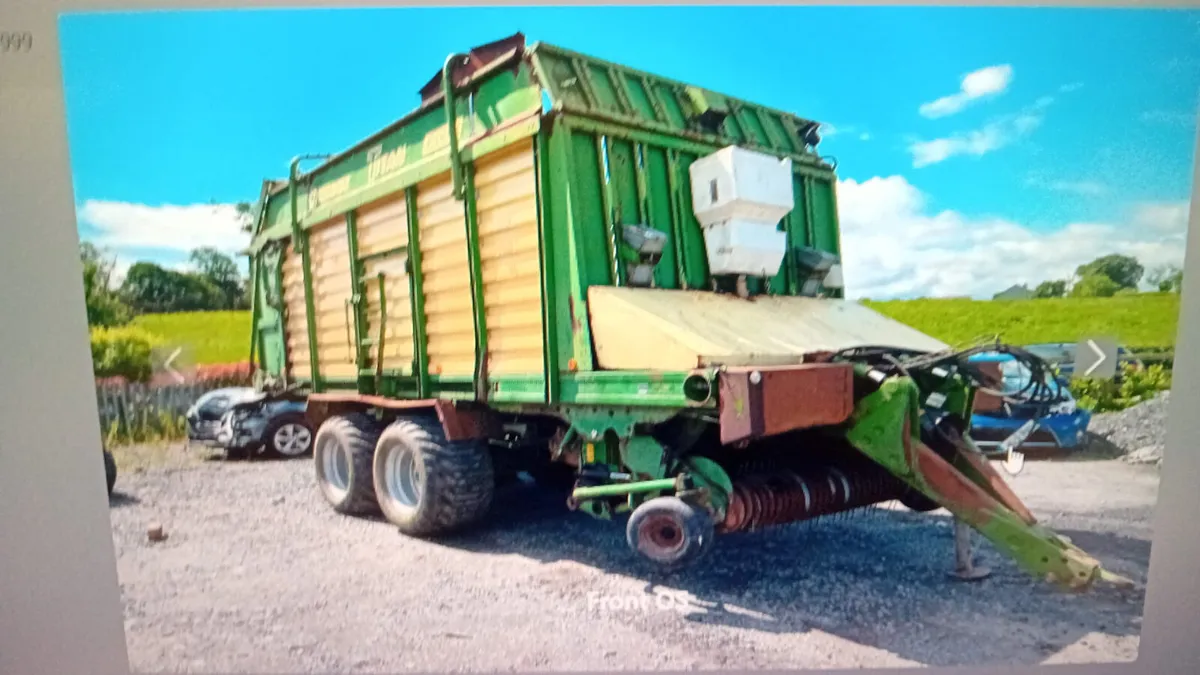 Krone Titan R50 GL breaking for parts - Image 1