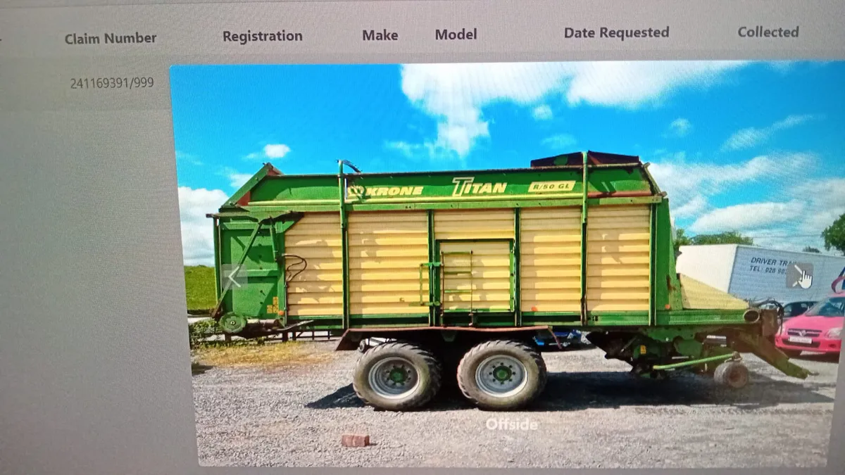 Krone Titan R50 GL breaking for parts - Image 3