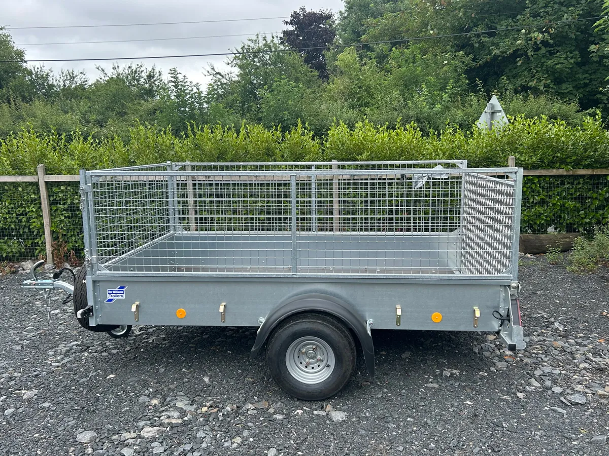 New Ifor Williams 8x5 P8e with Mesh and Ramp - Image 1