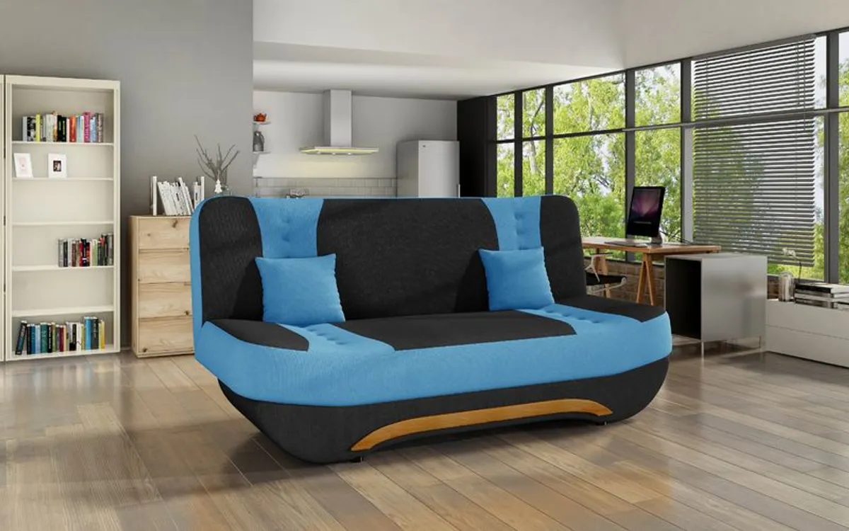 Sofa bed EWA 2 easy convert to bed FREE DELIVERY - Image 1