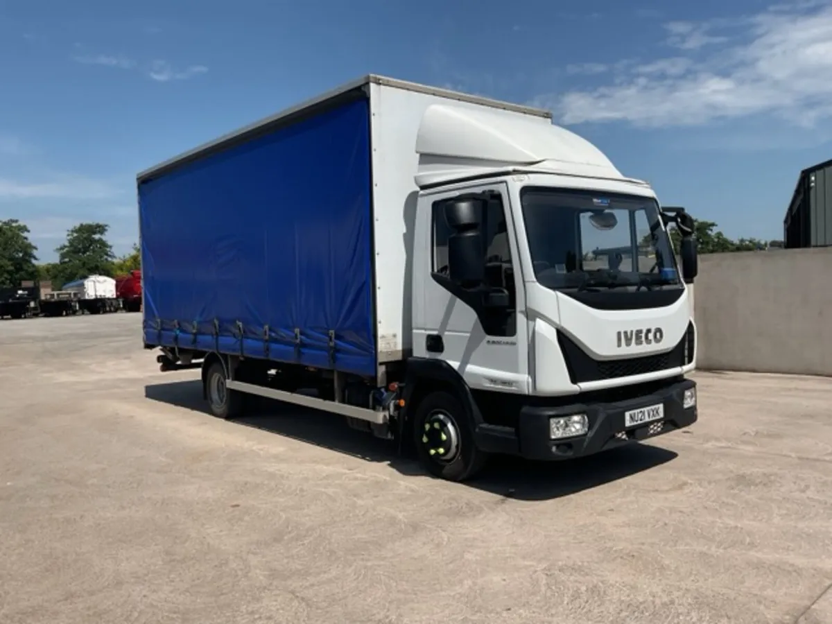 2021 Iveco Eurocargo 75E16 4x2 Curtainsider - Image 1