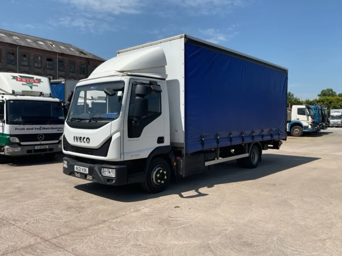 2021 Iveco Eurocargo 75E16 4x2 Curtainsider - Image 3
