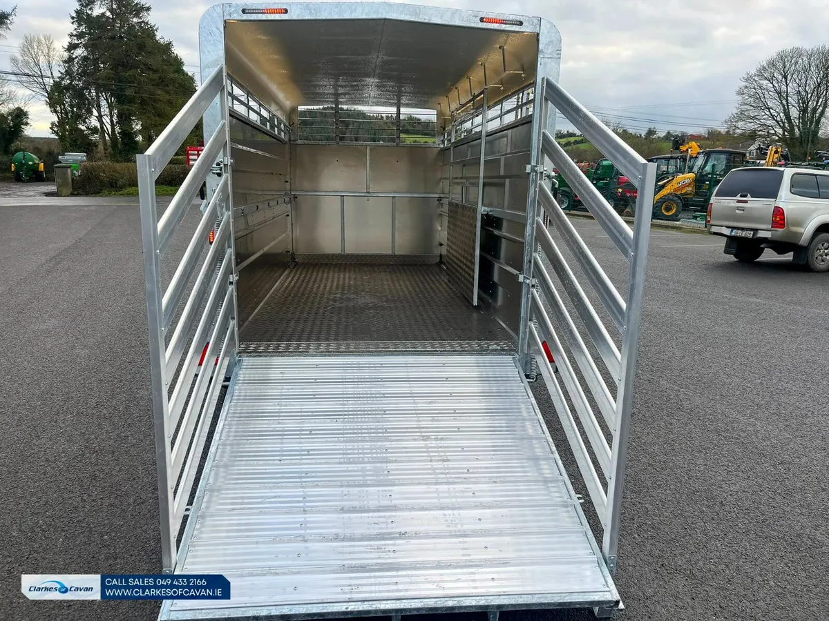 Mtec 14ft x 6ft Livestock Trailer - Image 4