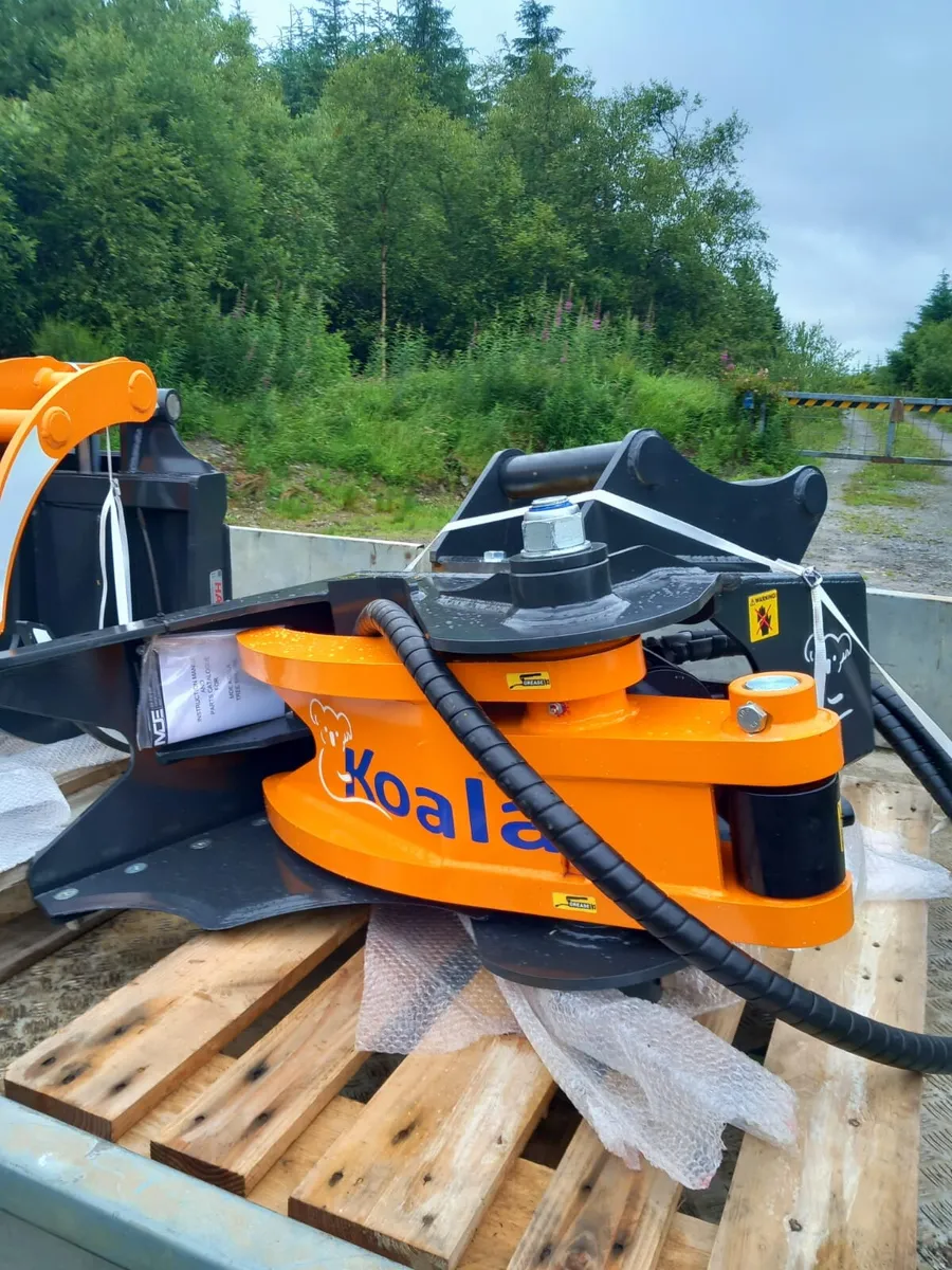 MDE Mulchers tree shearers grabs and post drivers - Image 2