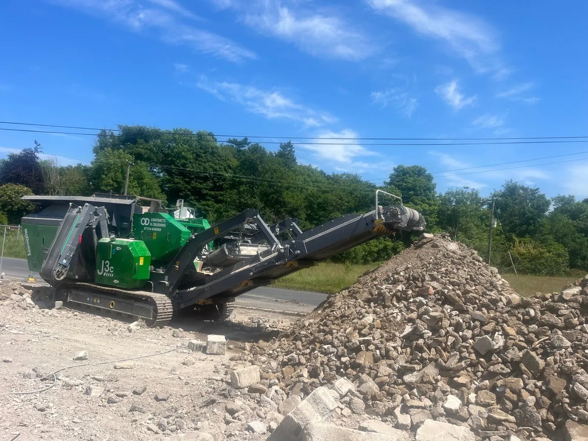 Crusher hire demolition jobs  site clearance jobs - Image 1